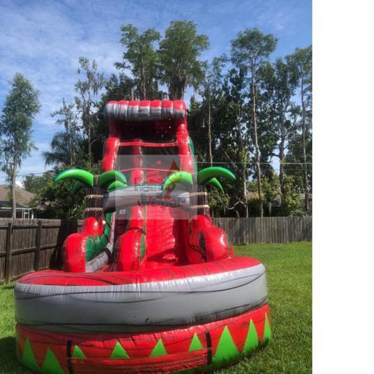 22′ Red Tsunami Waterslide #216Red in college park