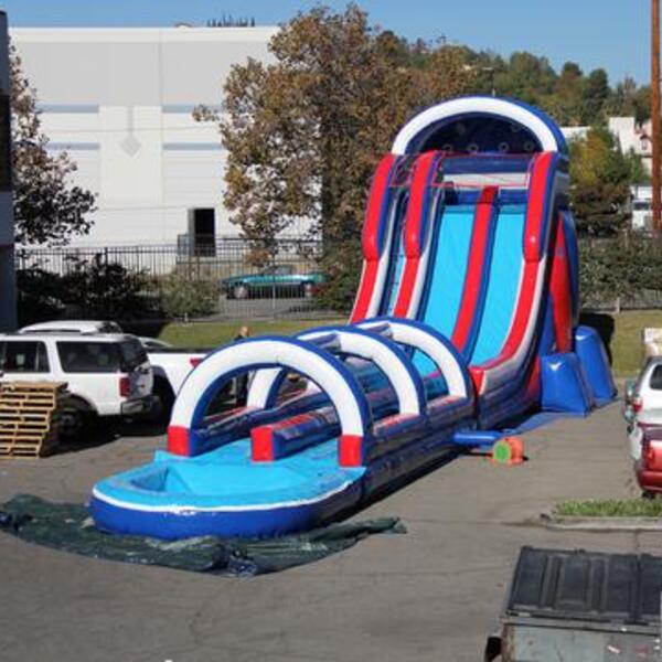 28ft Double lane With slip N Slide 