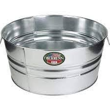 Galvanized Tubs in lake nona