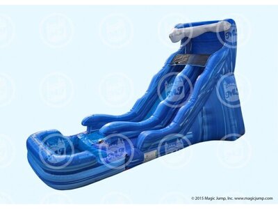 18 wave slide