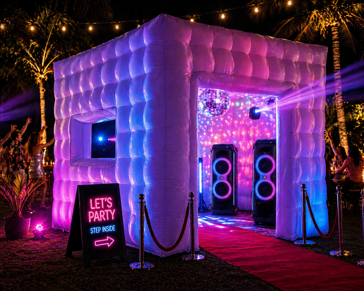 Inflatable Party Tent Experience in Jupiter Island
