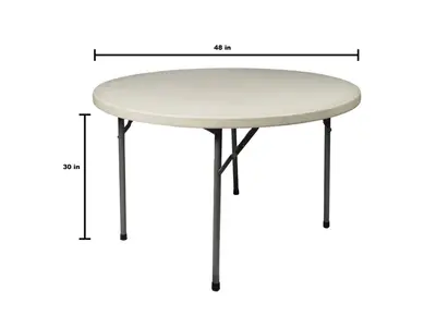 48-inch Round Table in Alexandria