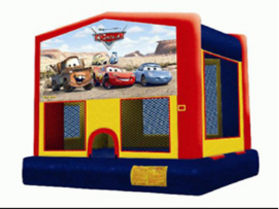 Cars Modular Bounce House