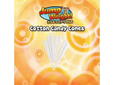 Cotton Candy Cones