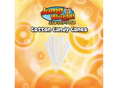 Cotton Candy Cones in Tuskegee