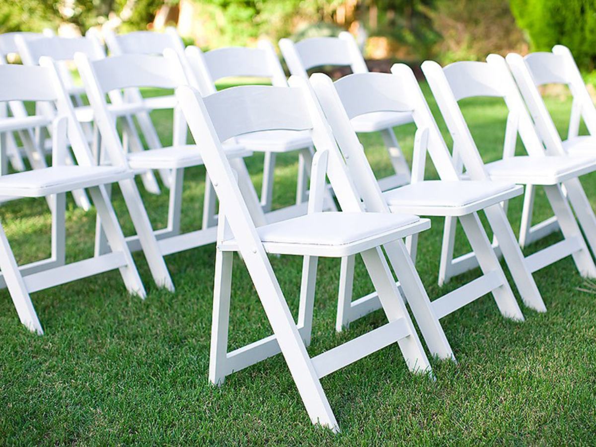 White Resin Chairs