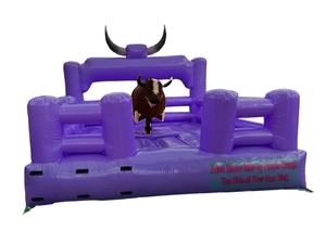 15'x15' LUXURY Purple Mechanical Bull