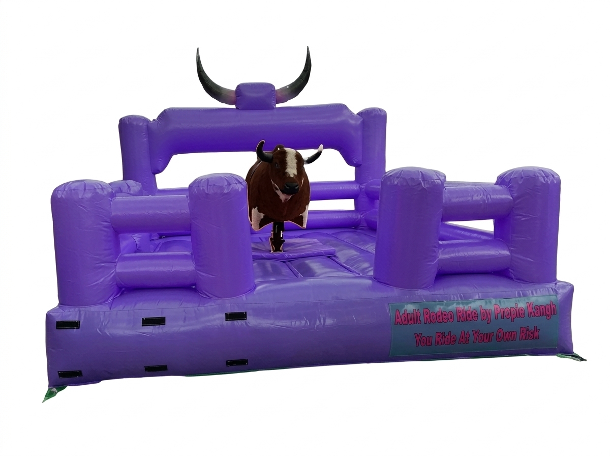 15'x15' LUXURY Purple Mechanical Bull in Riverside