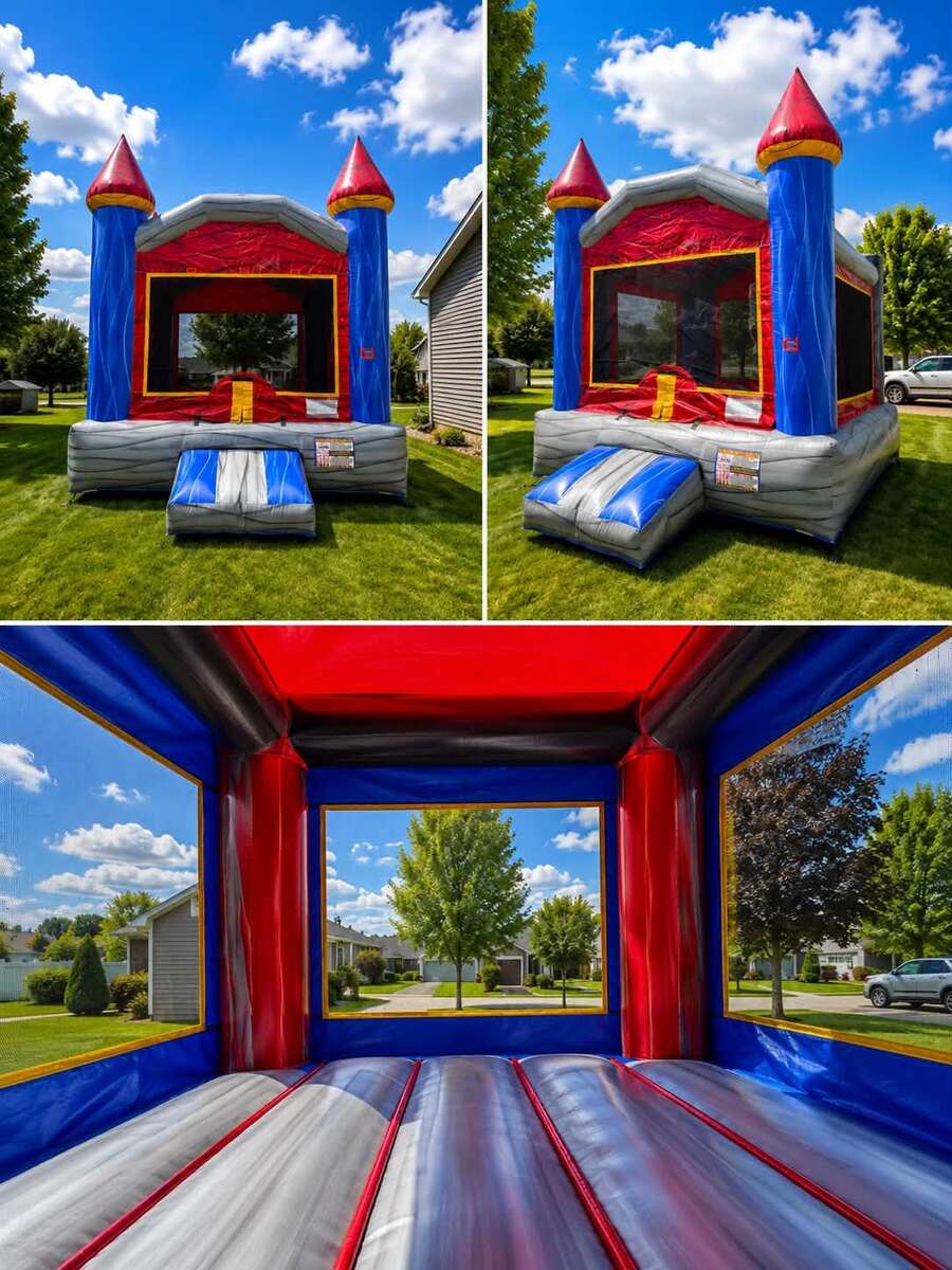 Blazing Rock Bounce House (Dry) in Southbend