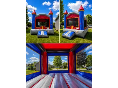 Blazing Rock Bounce House (Dry)