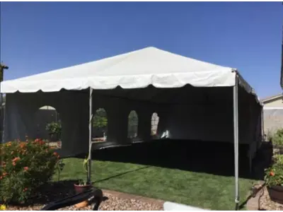 20x20  Tent rental in Phoenix