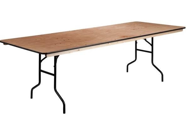 Banquet Table 8 foot Rectangle in west rutland