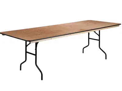Banquet Table 8 foot Rectangle in west rutland