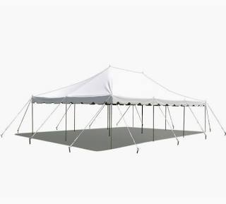 Canopy Pole Tent 20x30 in Rutland