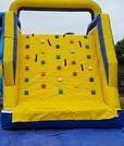 #504 Yellow rock wall with slide pool in San Antonio
