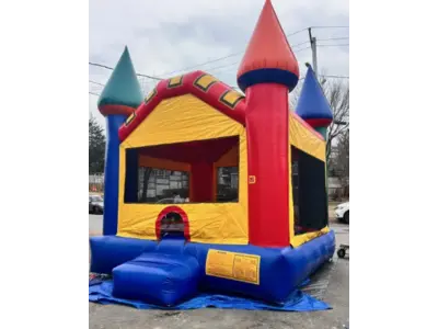 Multicolor Castle Bounce House 13x13