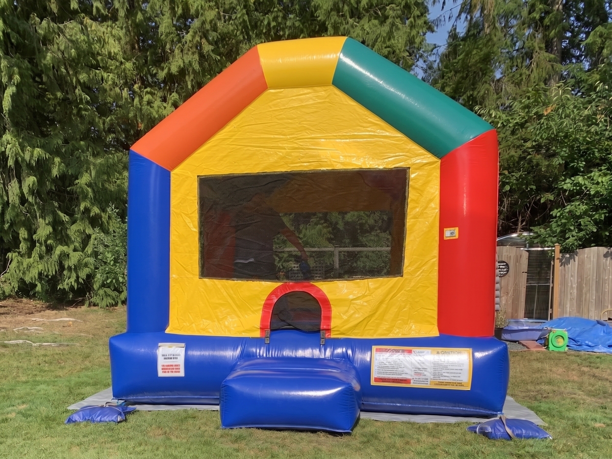 Multi Colour Bounce House in Stories Beach