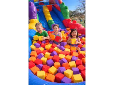 12' Block Party Dual Lane Slide in Nashville