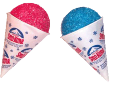 Sno cone Supplies