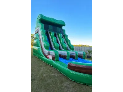 Jungle Fun Double Lane Water Slide 20ft H by 30ft L in Ocean Isle Beach