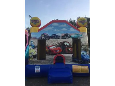 Cars On The Road Bounce House in Winter Park