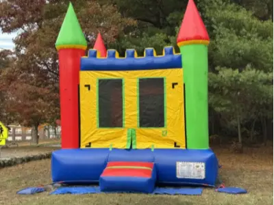 Multicolor Castle Bounce House 13x13
