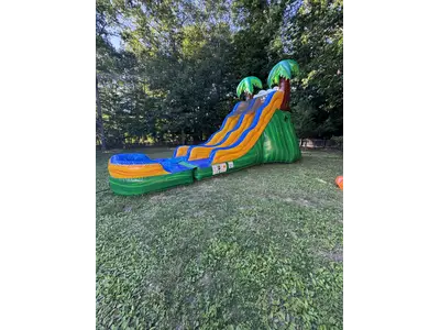 18ft Tropical Wave Waterslide