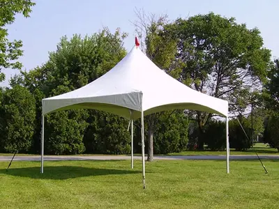 15x15 High Peak Tent in Oak Park
