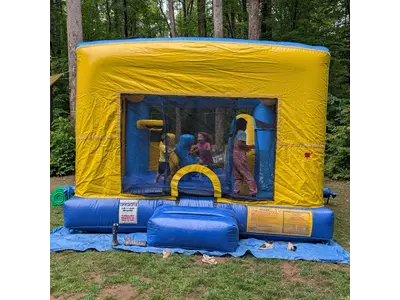 4 in 1 Combo Bounce House (Blue) in Richmond