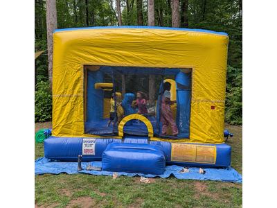 4 in 1 Combo Bounce House (Blue)