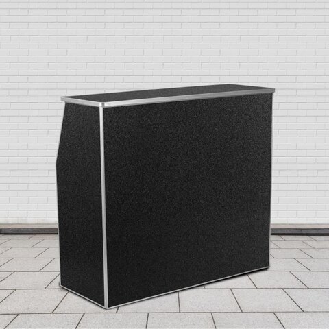 4ft Portable Black Bar in Southfield