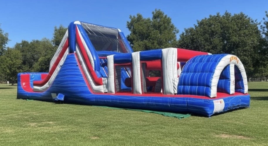 Blue Rush Obstacle Course in Sewell