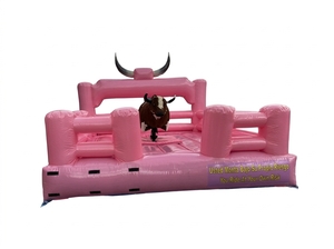 15'x15' LUXURY Pastel Pink Mechanical Bull