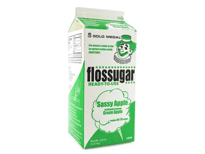 Green Apple Flossugar (1/2 gallon) in saint albans