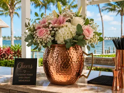 Copper Mule Mug Large Decorative in Atlantis