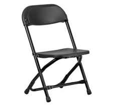 Black Folding Chairs in Belle Isle