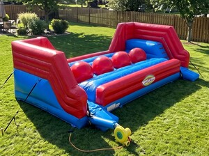Wipeout Big Red Ball Game