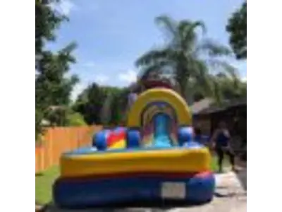 20' Single Lane, wet Slide, Slip slide & Pool #709 in Belle Isle