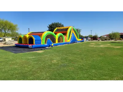 65ft Triple lane Obstacle course in Phoenix