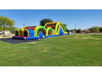 65ft Triple lane Obstacle course 