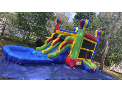 Dual Slide Bounce House Combo