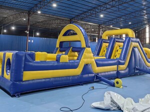 50ft Yellow Obstacle Course (Double Lane)