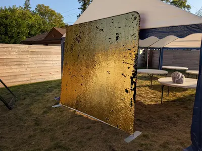 Sequin - Gold and Black in Royal Oak