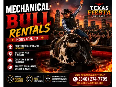 Mechanical Bull Rentals Houston TX