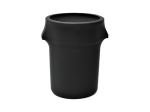 Black Trash Can Sleeve