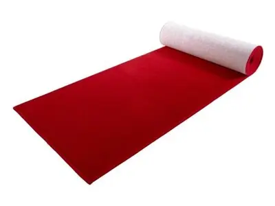 3ft x 25ft Red Carpet in Harper Woods