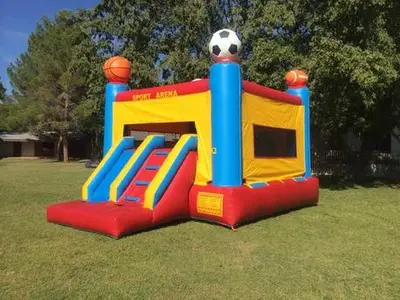 4 in 1 Sport Arena Combo Bounce House in Phoenix