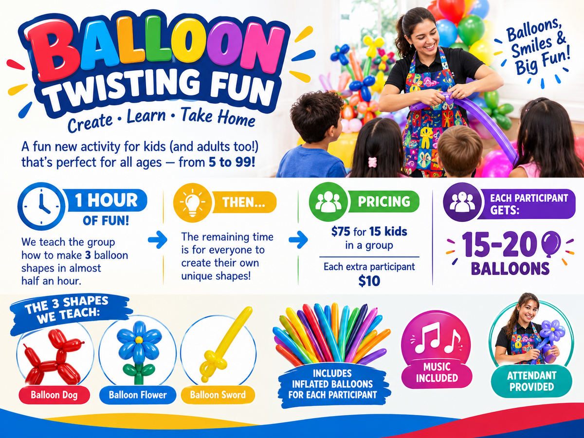Balloon Workshop in Upton