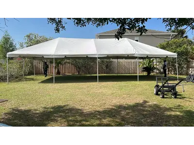 20’X40′ Frame Tent -White Top in dr phillips