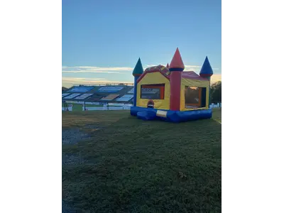 Multi Colored Castle in Highland Springs